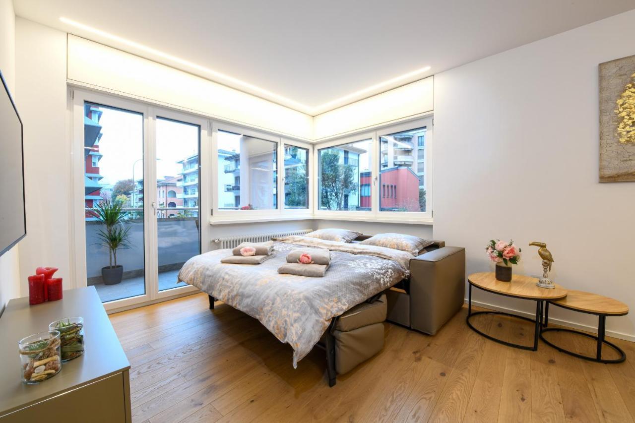 Lake Modern Suites - Free Parking Lugano Luaran gambar
