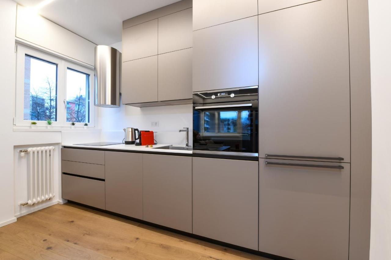 Lake Modern Suites - Free Parking Lugano Luaran gambar